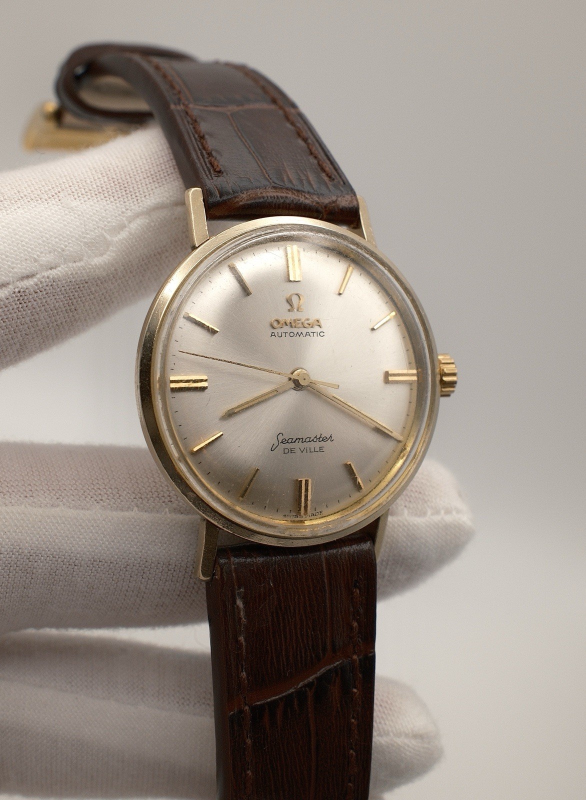 1962 Omega Seamaster De Ville Vintage Watch 14K Gold Filled