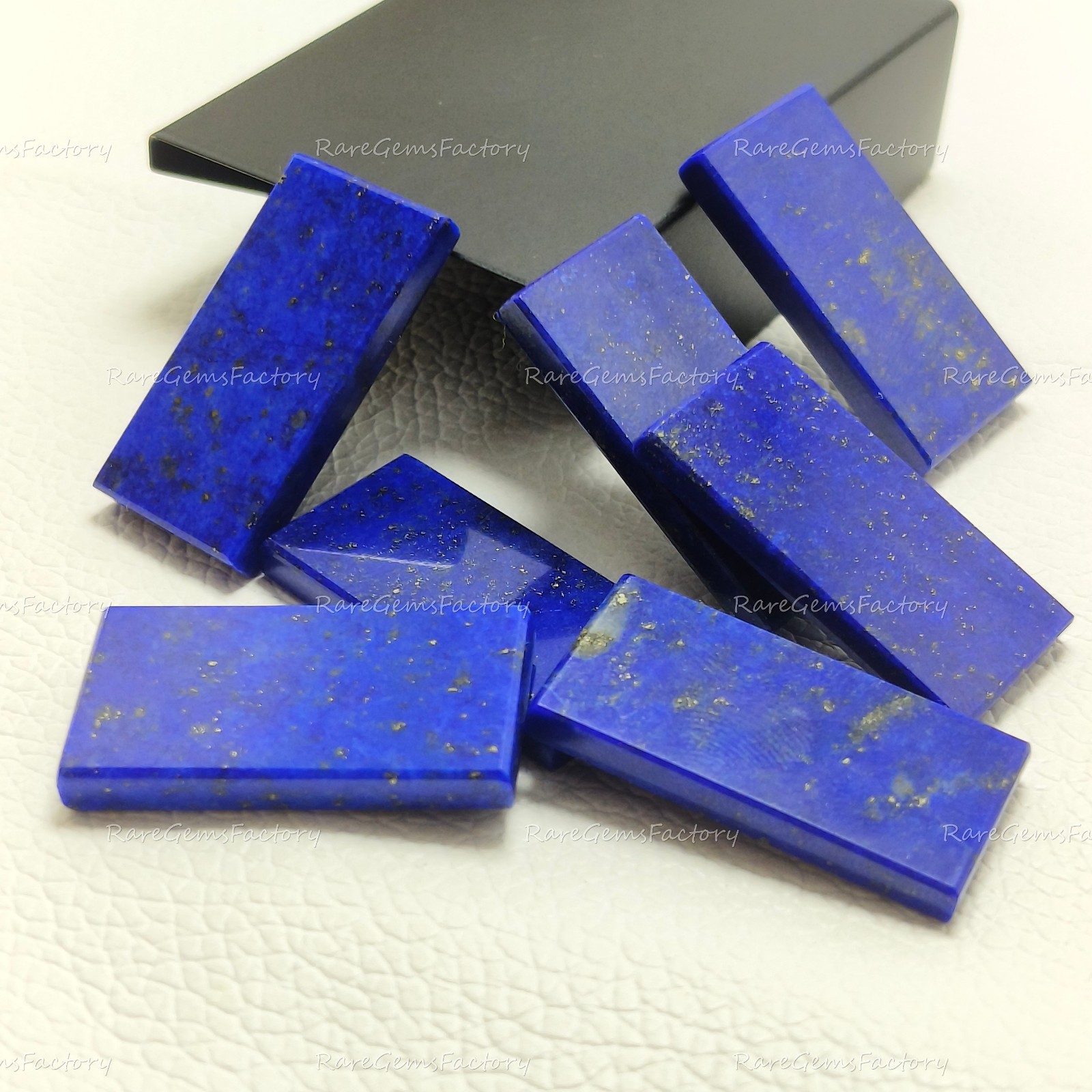 Natural Lapis Lazuli Rectangle Flat Cabochon Calibrated Gemstone 6x8mm-18x25mm
