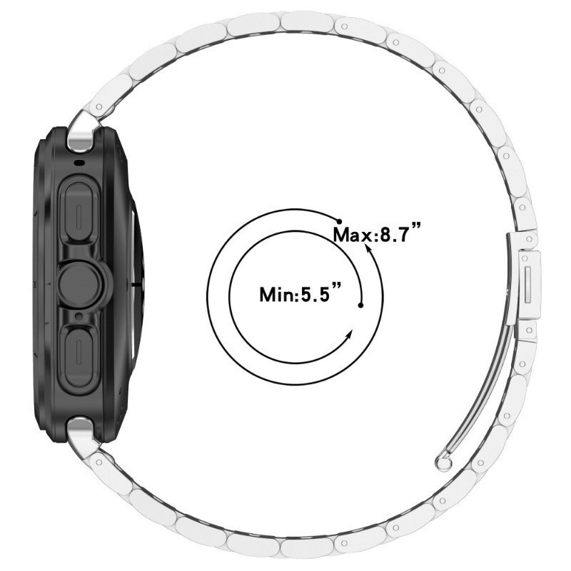 Metal Stainless band and TPU Case For Samsung Watch 8 40/44mm & 8 Classic 46mm