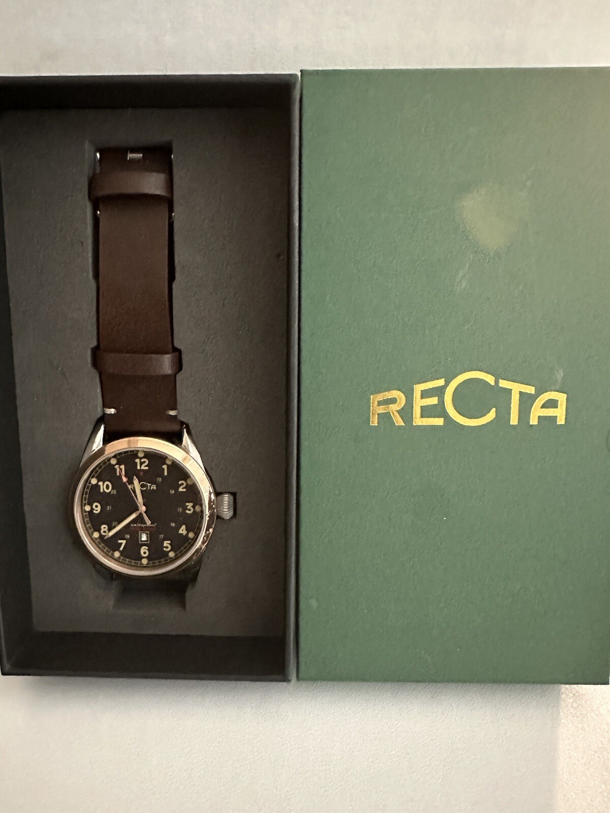 Recta Men’s Watch Pre-owned In Great Condition In It’s Original Box