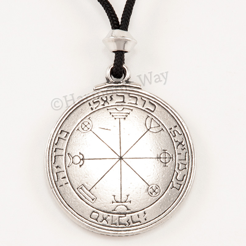TALISMAN of MERCURY PENTACLE Solomon Seal of Magic Pendant Amulet Necklace