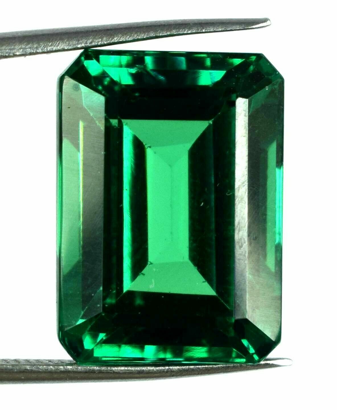 28 Ct Unheated Untreated Colombian Green Emerald Gemstone Certified OMF