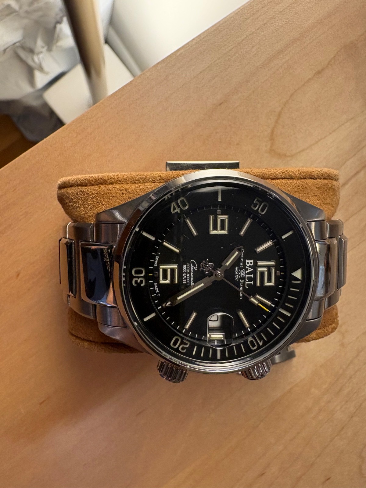 BALL Engineer Master II Ballistic Diver 42 mm Men’s Watch – Silver