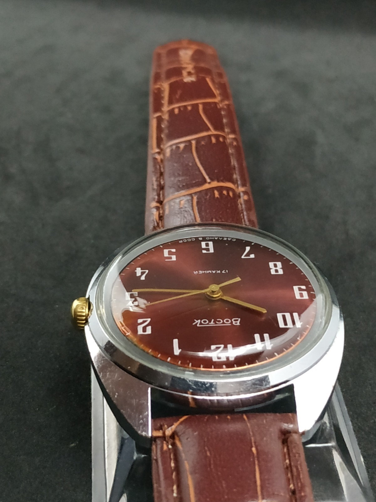 Men’s Dress Watch Wostok Vintage USSR Mechanical 2409A Retro Vostok Soviet ⭐