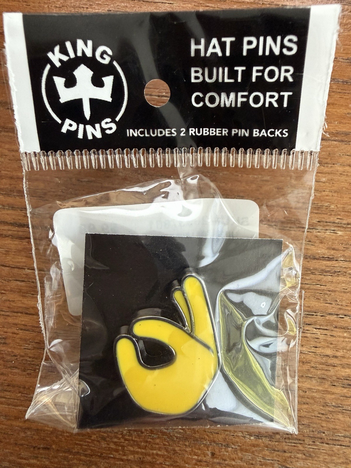 *NEW* King Pins Hat Pins (Purple Drink/Eggplant/OK Hand)
