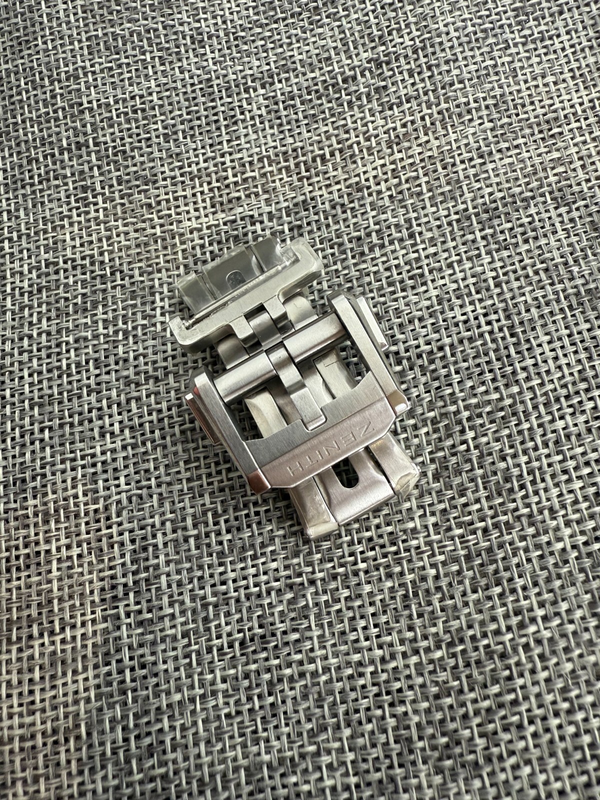 Genuine Zenith defy 18mm for rubber/leather strap Deployment Clasp-