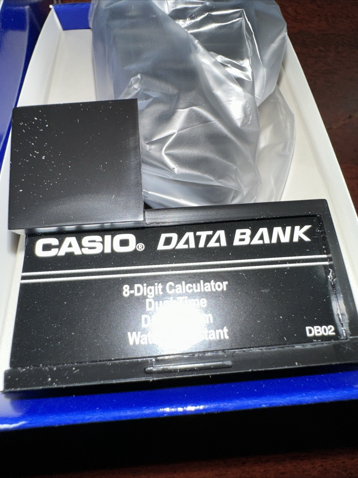 Casio CA53W-1, 8-Digit Calculator Watch, Resin Strap, Alarm, Chronograph, NEW
