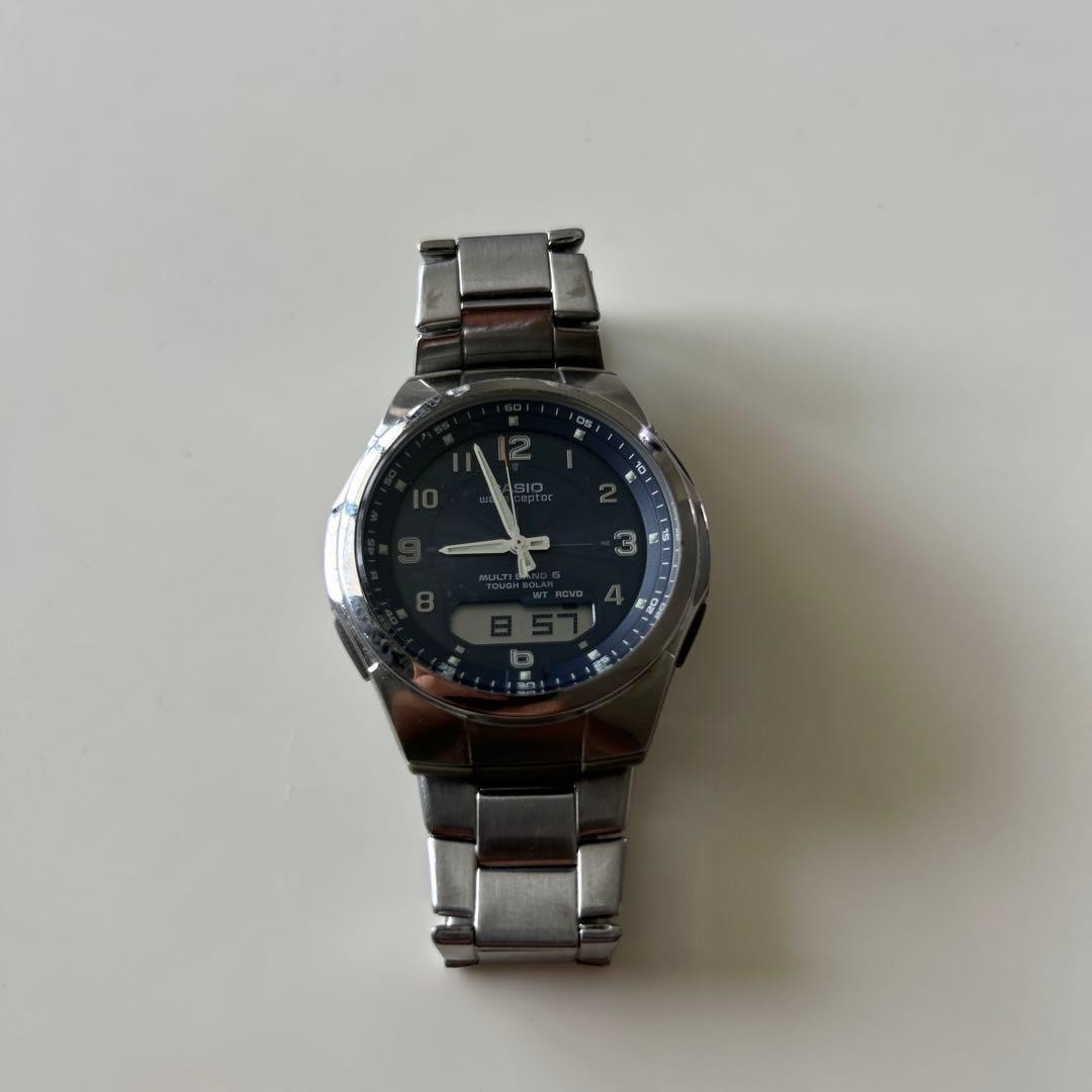 Casio Analog Watch, Dark Blue