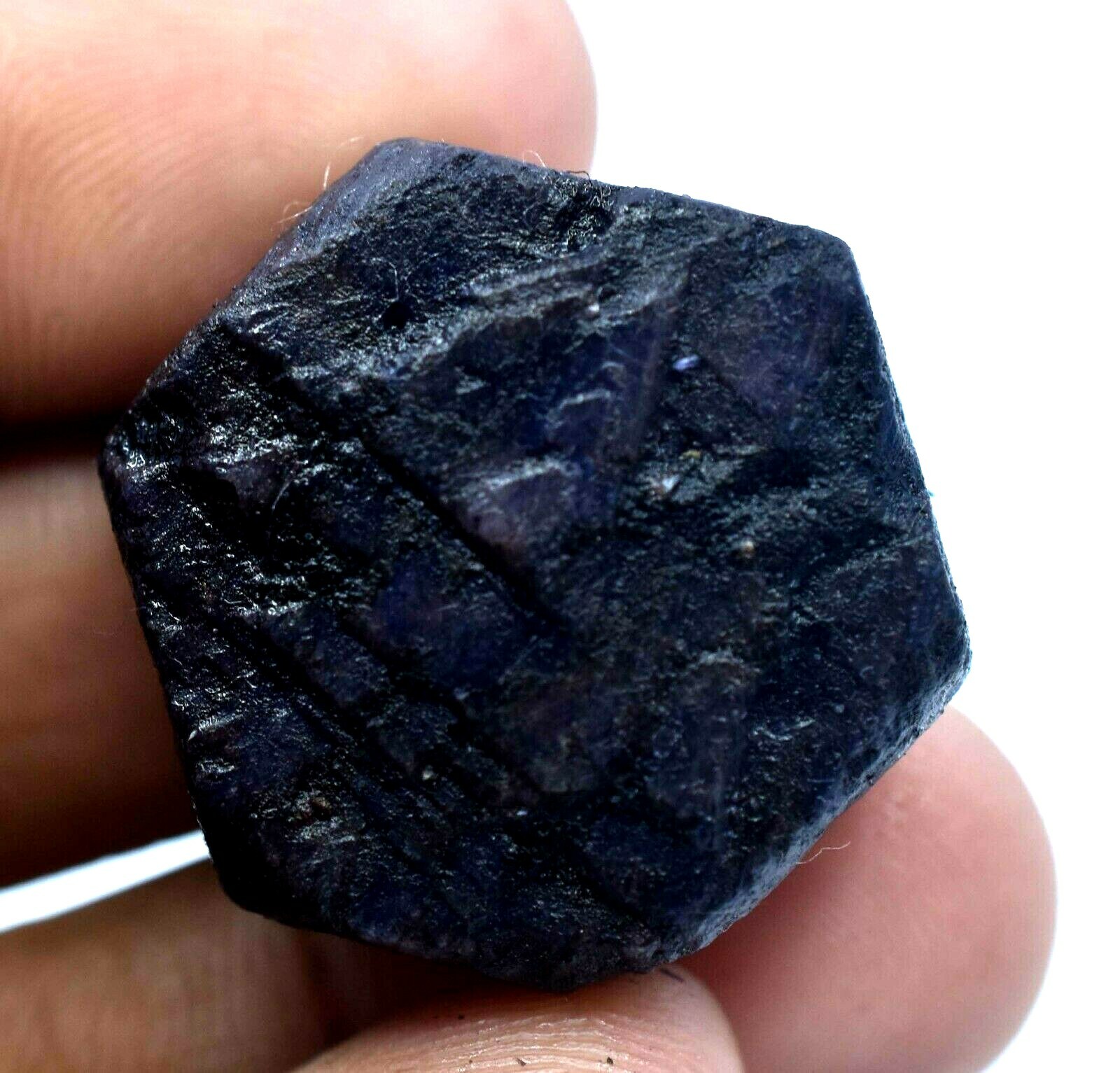 115.15 Ct Natural Huge Blue Sapphire Certified Specimen Rough Treated Gemstone