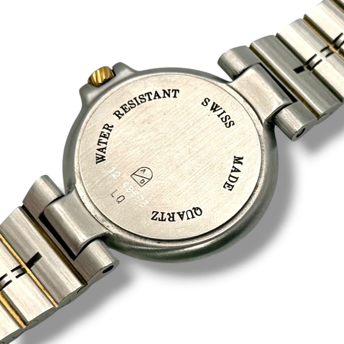 Working dunhill ladies wristwatch quartz combo gold silver