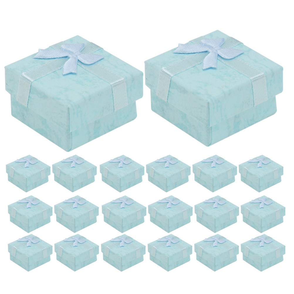 20 Pcs Necklace Packaging Boxes Cardboard Earring Jewelry Carton Storage