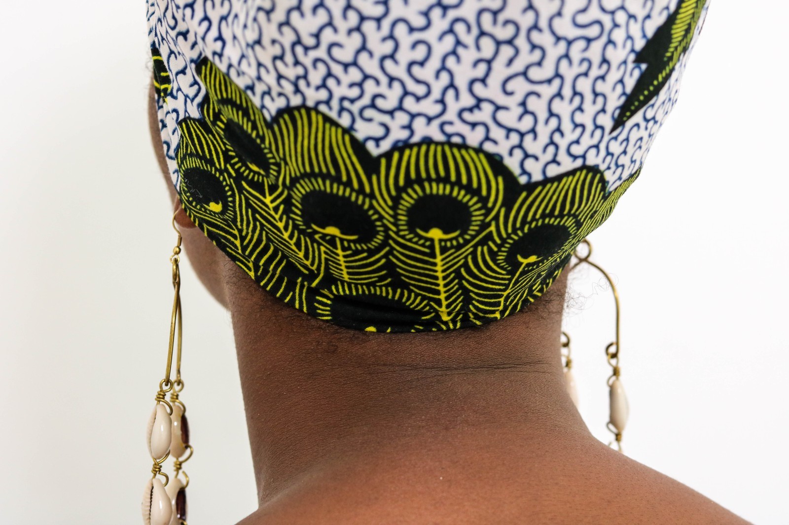 Handmade Cowrie Shell Earrings | African Long Dangle Earrings | Boho Statement