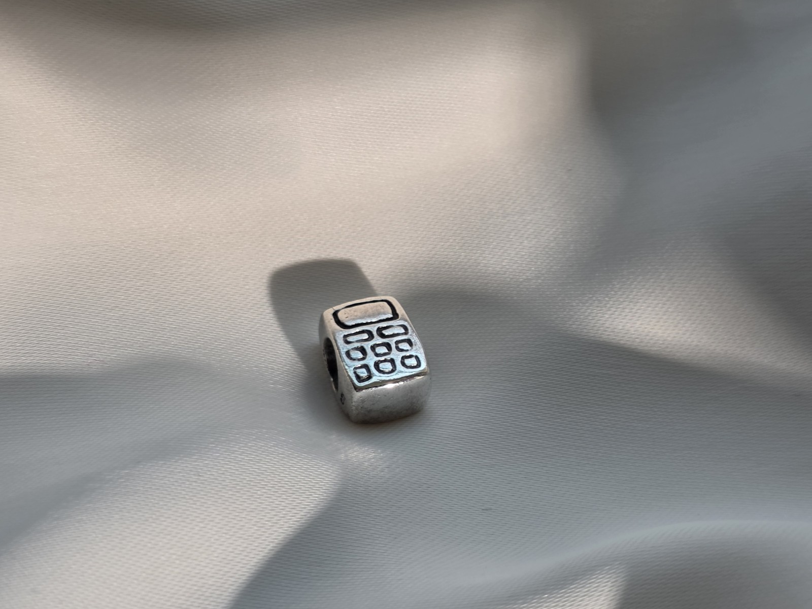 Retired Pandora Sterling Silver Cell Phone / Mobile Phone Charm 790293