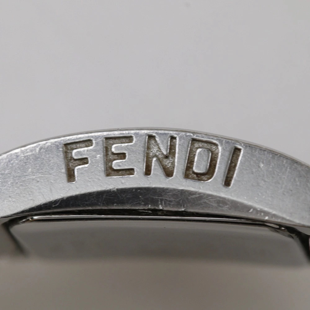 FENDI Orologi wristwatch 3150L Stainless Steel Silver Quartz Analog Blue Dial Ol