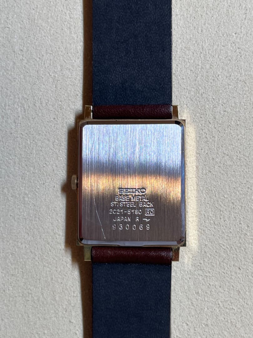 Excellent condition SEIKO 2021 5180 wristwatch