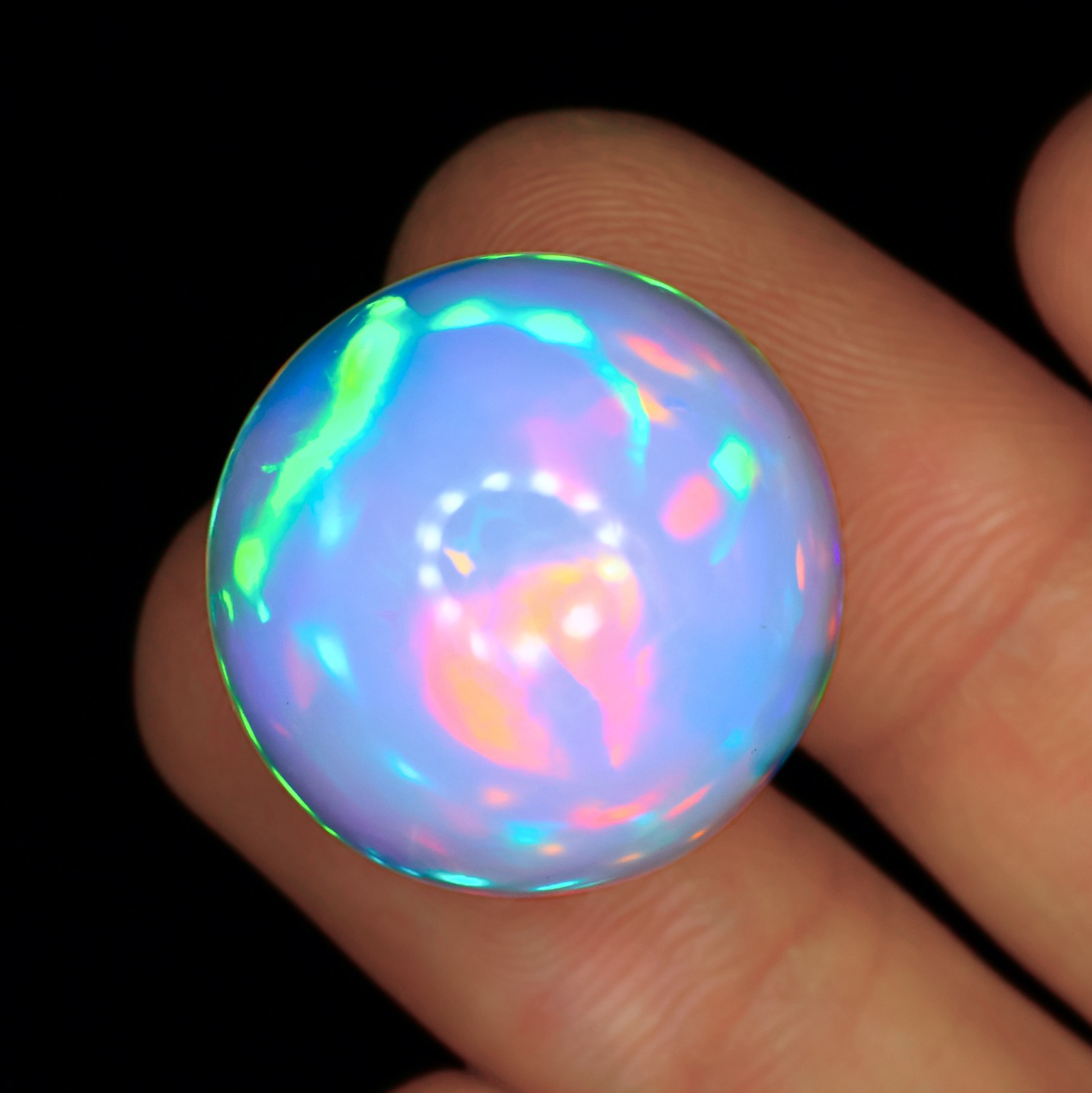 Natural Opal Cabochon 28.05 Ct Natural Welo Opal Gemstone 22×11.50mm