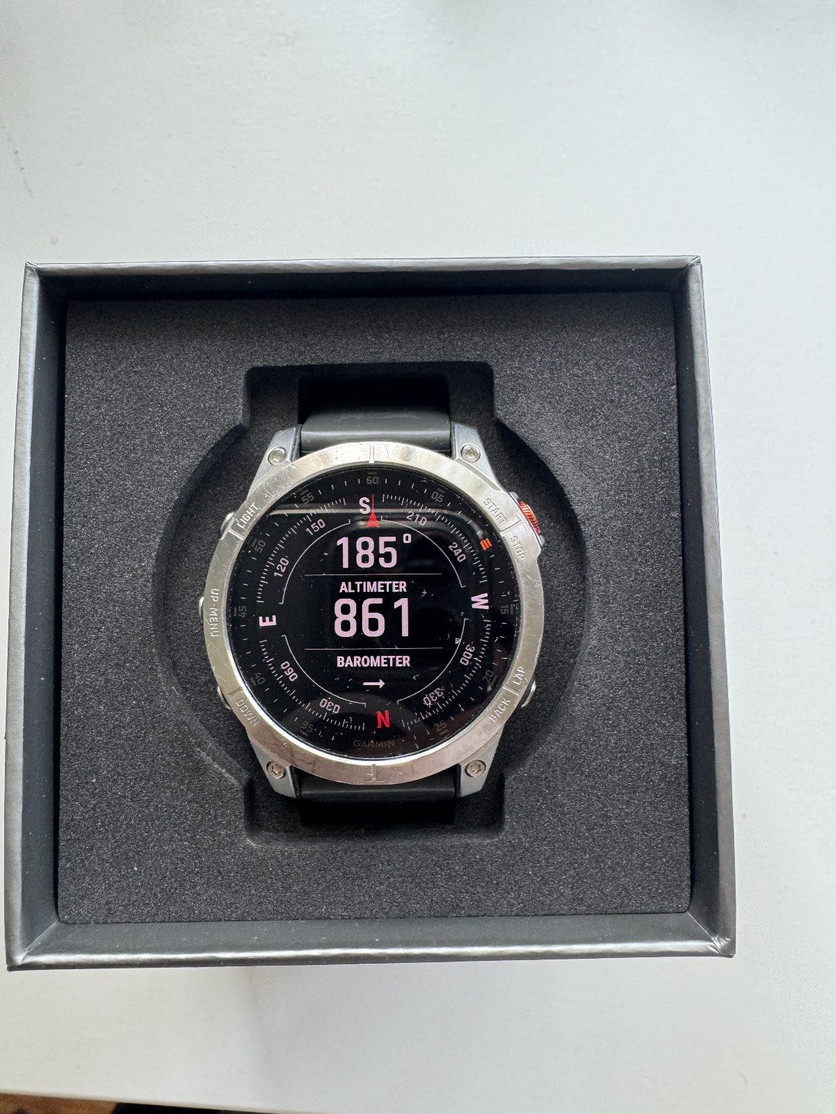 GARMIN EPIX GEN 2 47 MM SLATE STEEL WITH GRAPHITE BAND