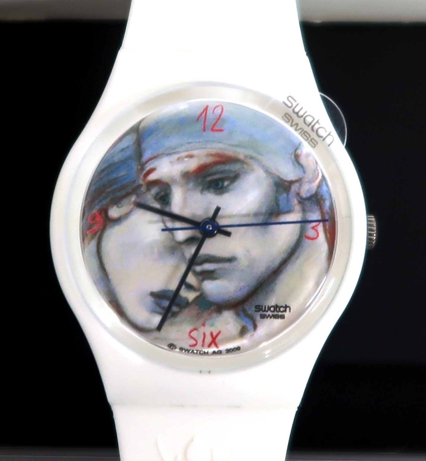 NEW Swatch Watch INTO EACH OTHER GZ218S w/ Case & Papers 2010 Numbered Edition