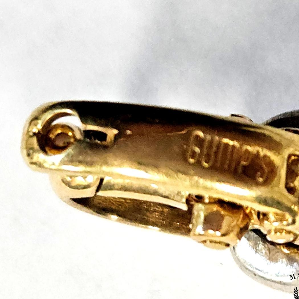 Gump’s Pepi Bracelet – Sterling Silver & 18K Yellow Gold, 31.2g, Size 6