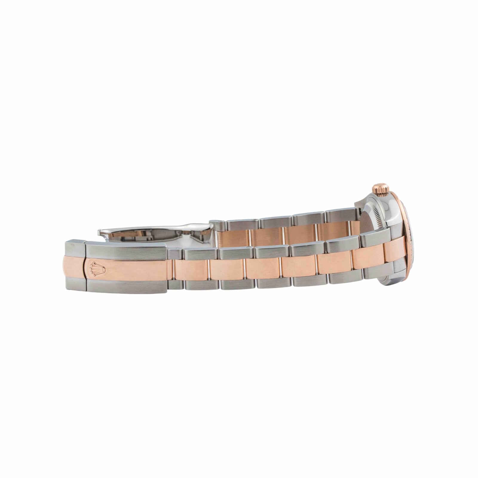 Ladies Rolex Datejust 279381RBR Steel & Rose Gold 28mm Diamond Bezel Box & Card