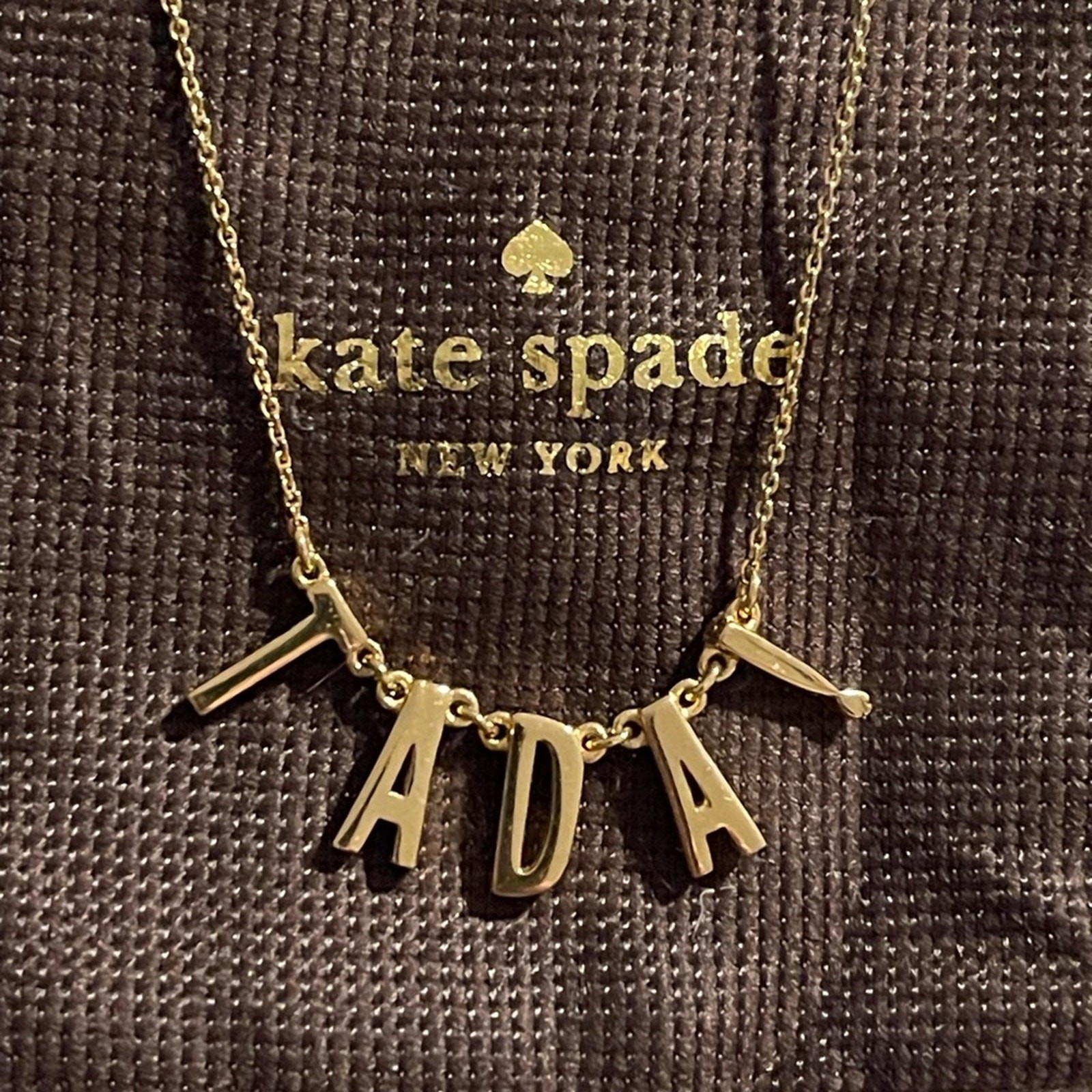 Kate Spade TADA! Necklace
