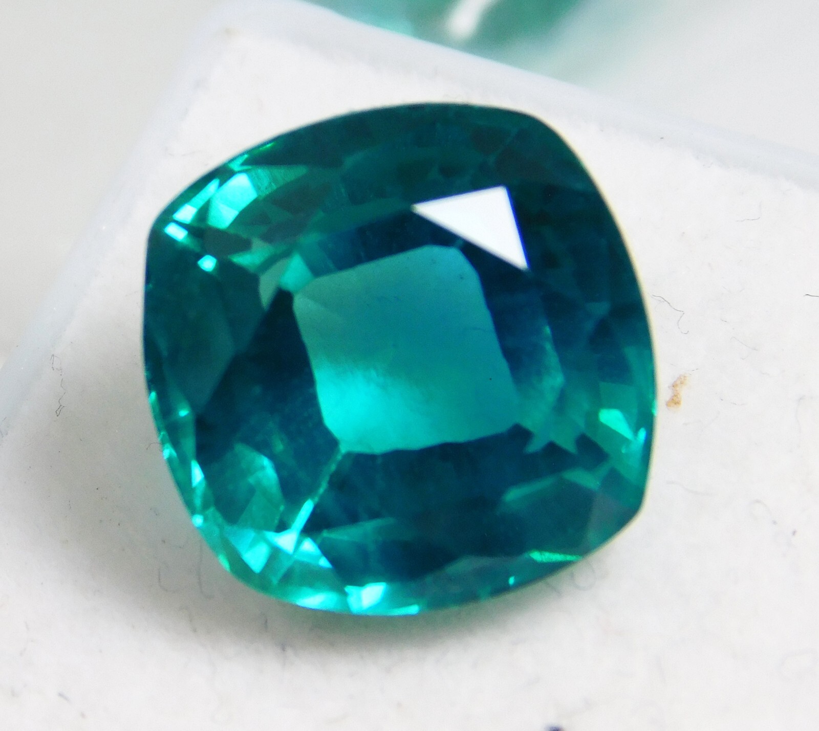 Natural 11.30 Ct Paraiba Tourmaline Greenish-Blue Radiant Cut Certified Gemstone