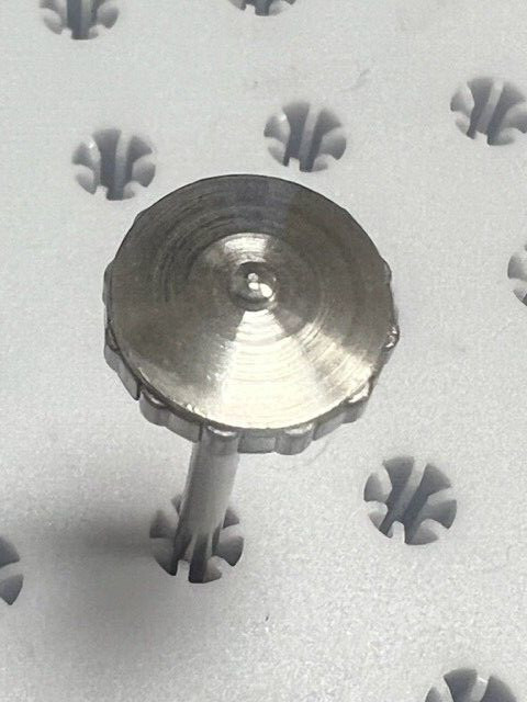 BURNISHING RIVETING WHEEL MARGIN ROLLER POROSITY REMOVER HAMMERING GERMANY
