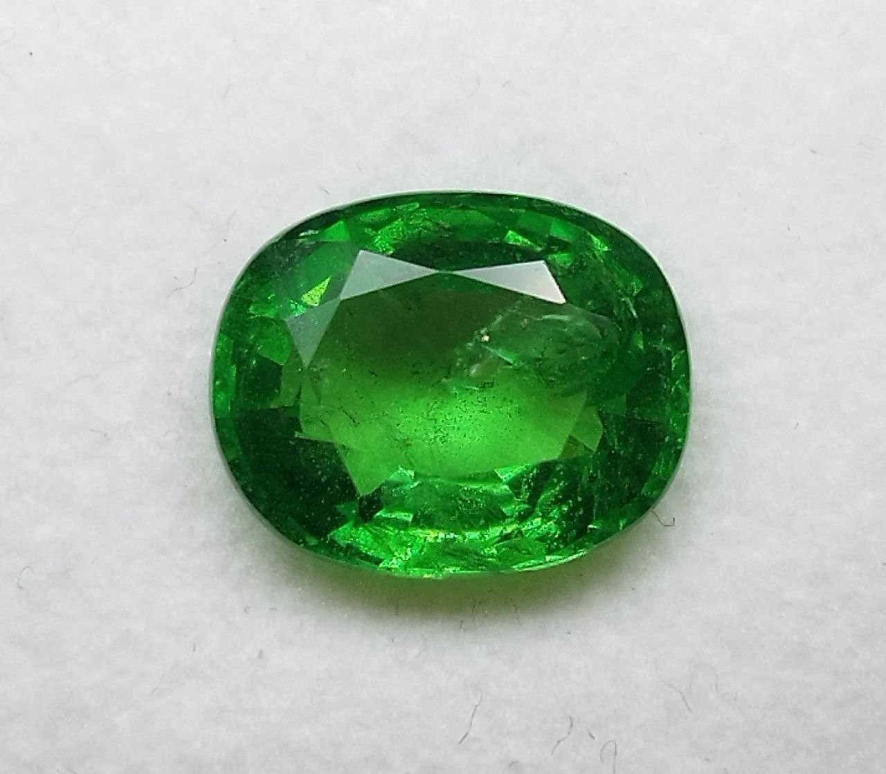 INVESTMENT 4.66ct GIA Certified Natural Vivid Green Tsavorite Garnet Loose Gemst