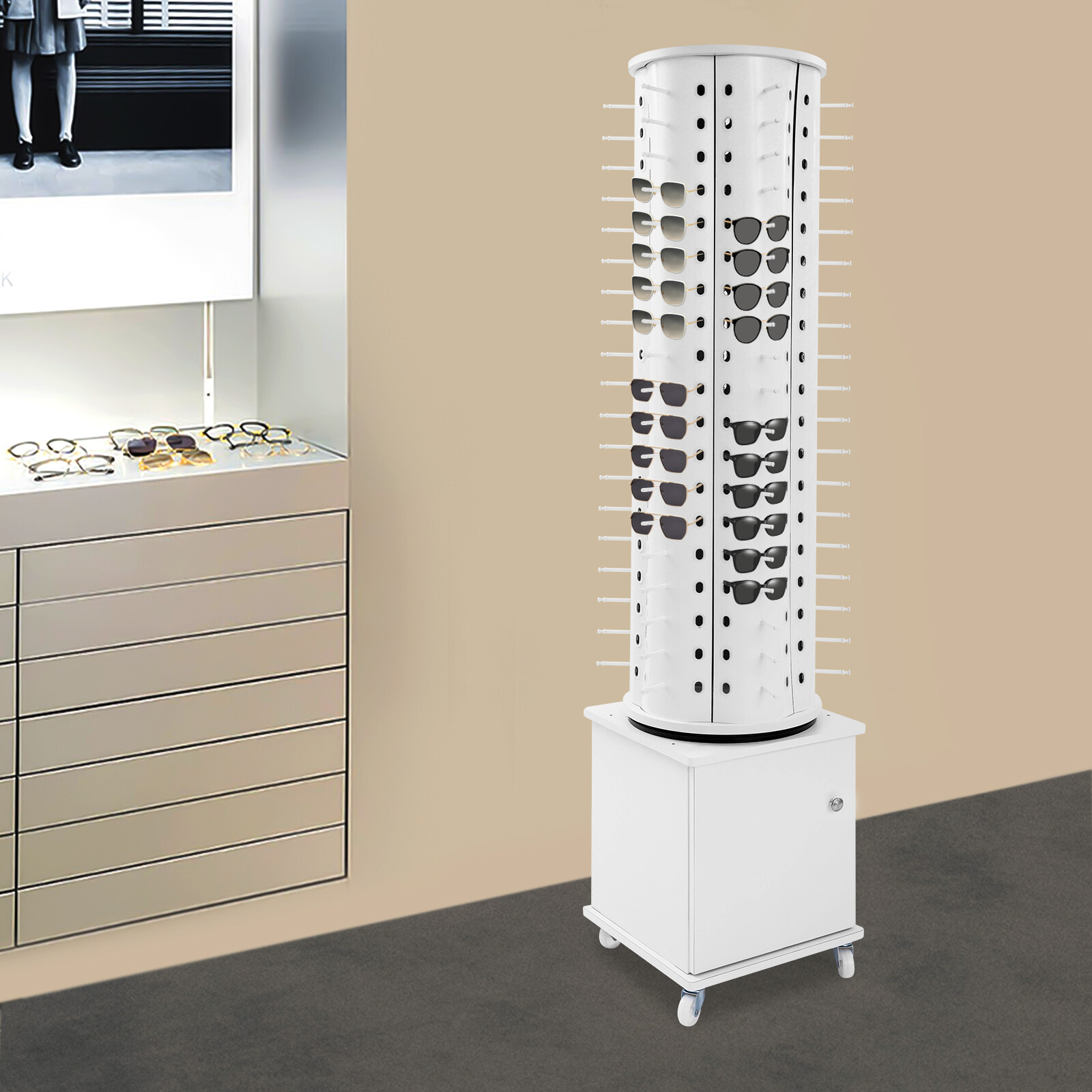 Modern Sunglasses Storage Organizer Glasses Storage Display Stand Eyewear Hang