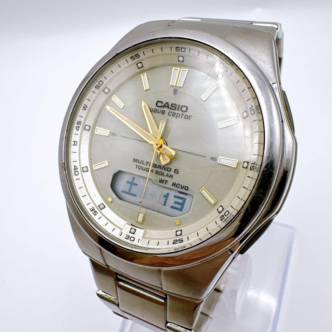 Casio Wave Ceptor Men’s Solar Ana-Digi Watch Light Tough Odm