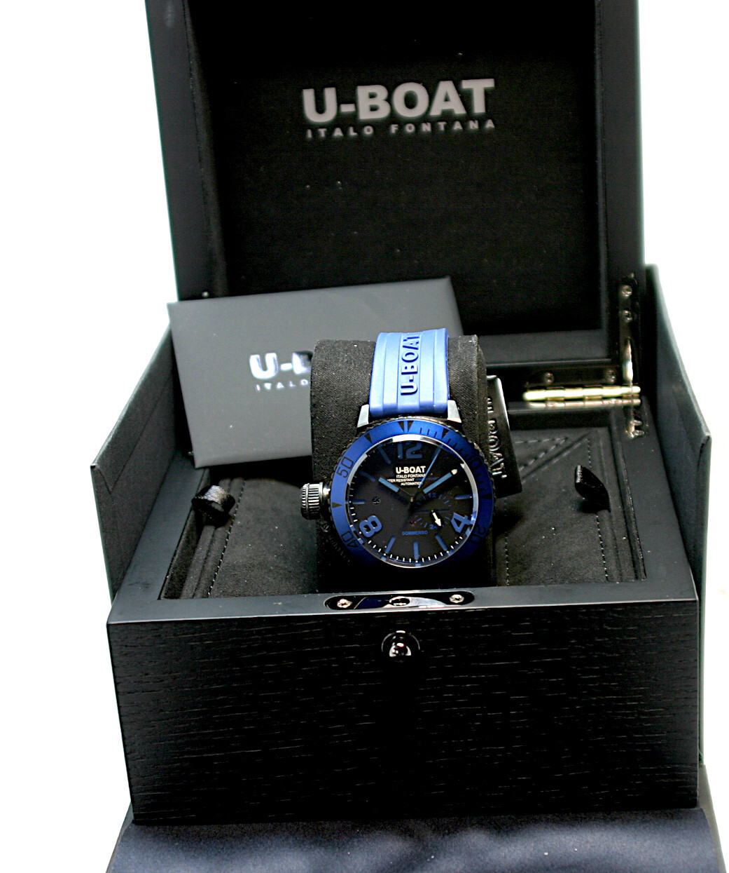 U-Boat Sommerso Blue DLC Aluminum Automatic Ref.: 9669 unworn