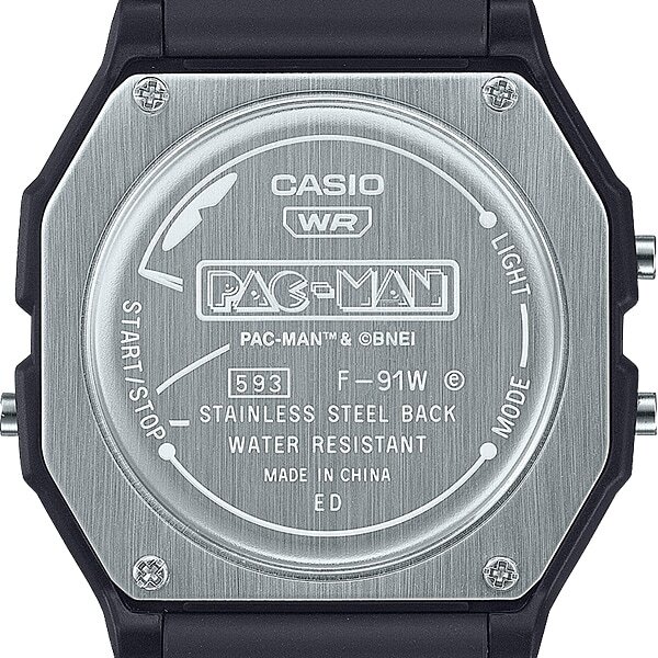 CASIO CLASSIC F-91WPC-1AJR PAC-MAN Collaboration Limited Digital Watch 35.2mm JP