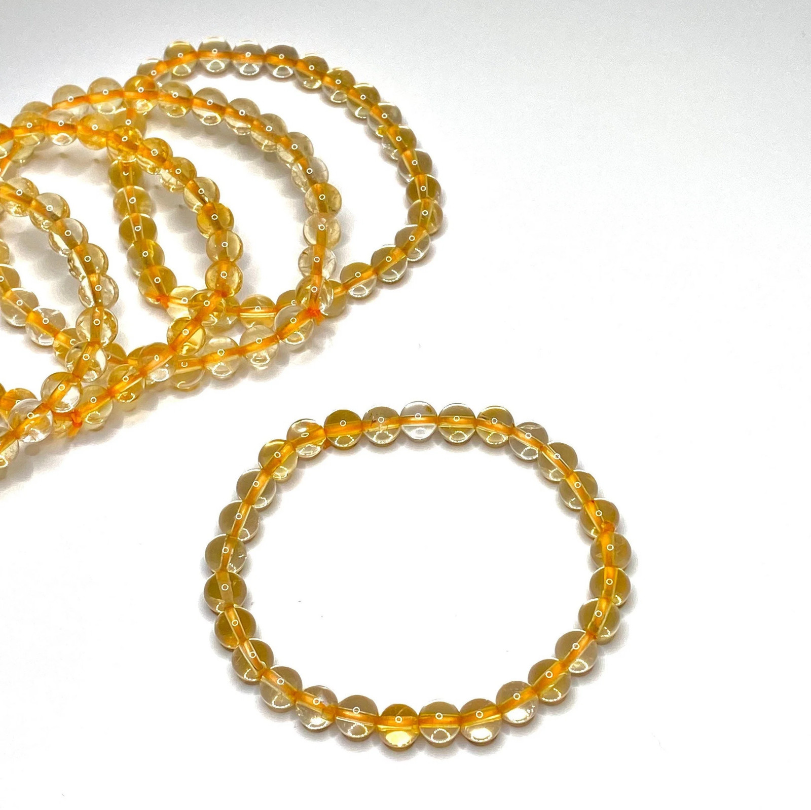 Citrine Crystal Stretch Bracelet