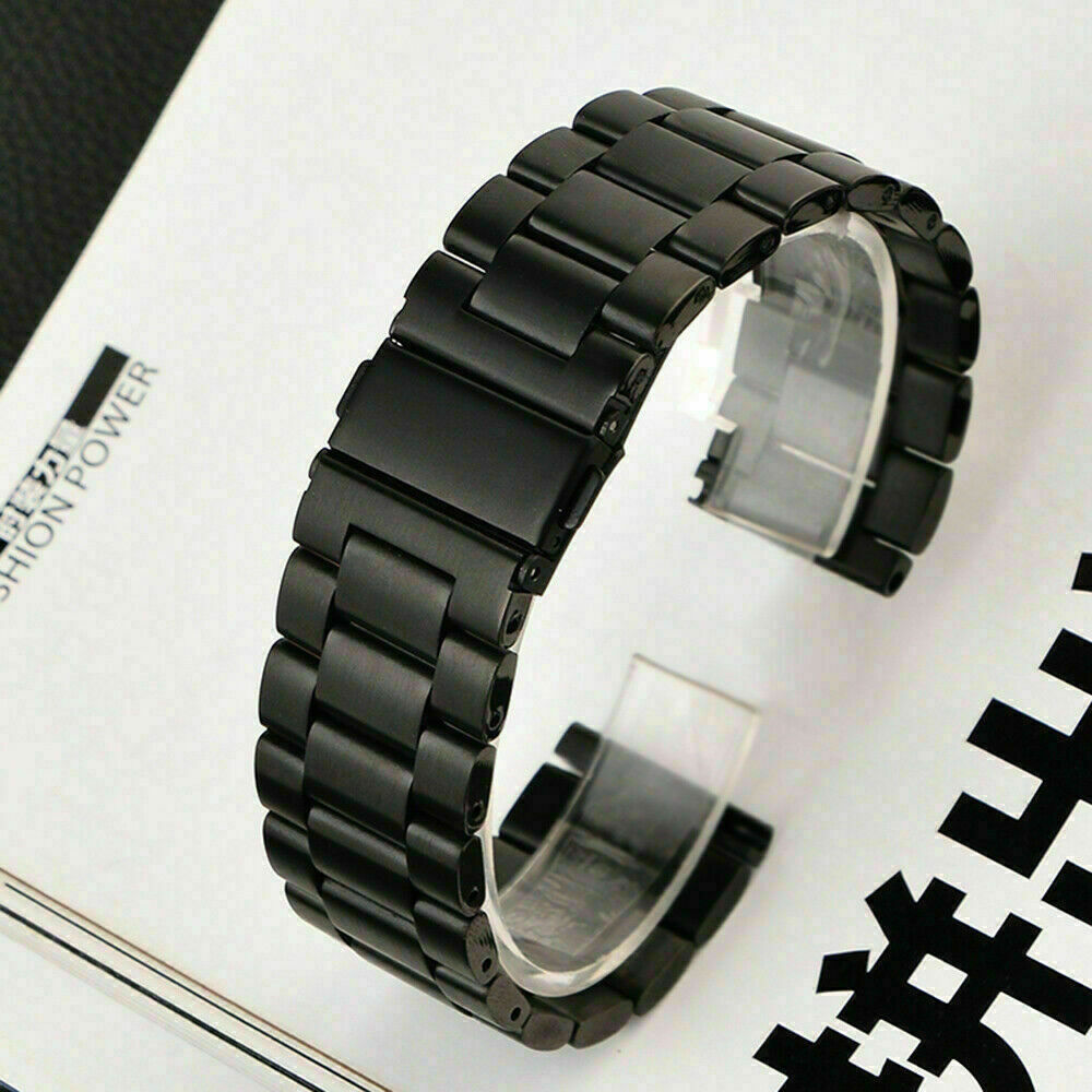 18/20/22/23mm Stainless Steel Metal Bracelet Watch Band Universal Wrist Strap