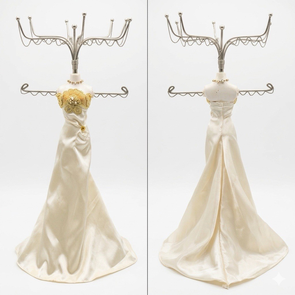 Doll /Jewelry Stand Holder /Mannequin Necklace Display Organizer 14 different