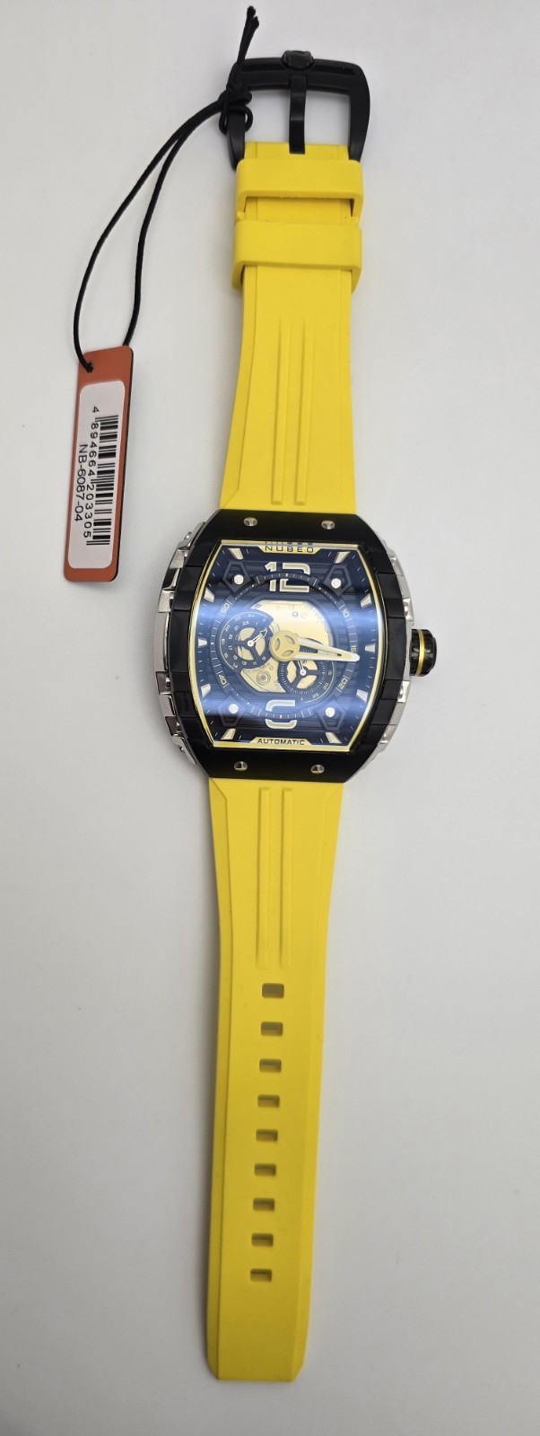 Nubeo Magellan Watch Automatic Yellow NB-6087-04