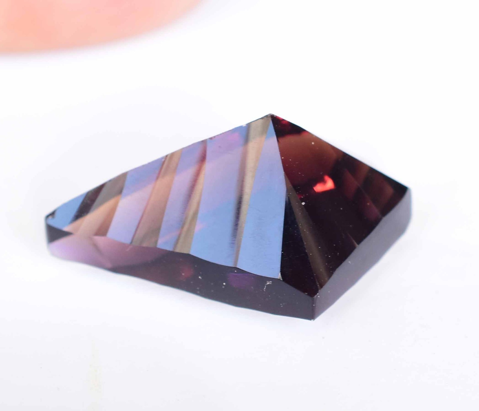 Natural Bolivia Ametrine Bi-Color 21.00 Ct Untreated Certified Loose Gemstone