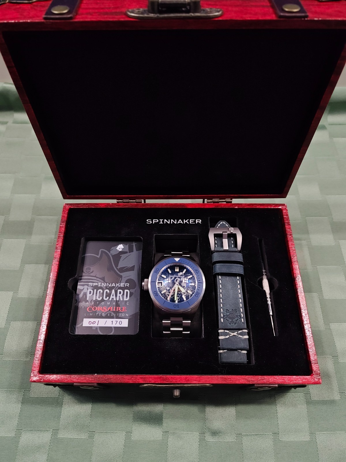 Spinnaker Piccard Automatic – Corsaire Limited Edition #001/170