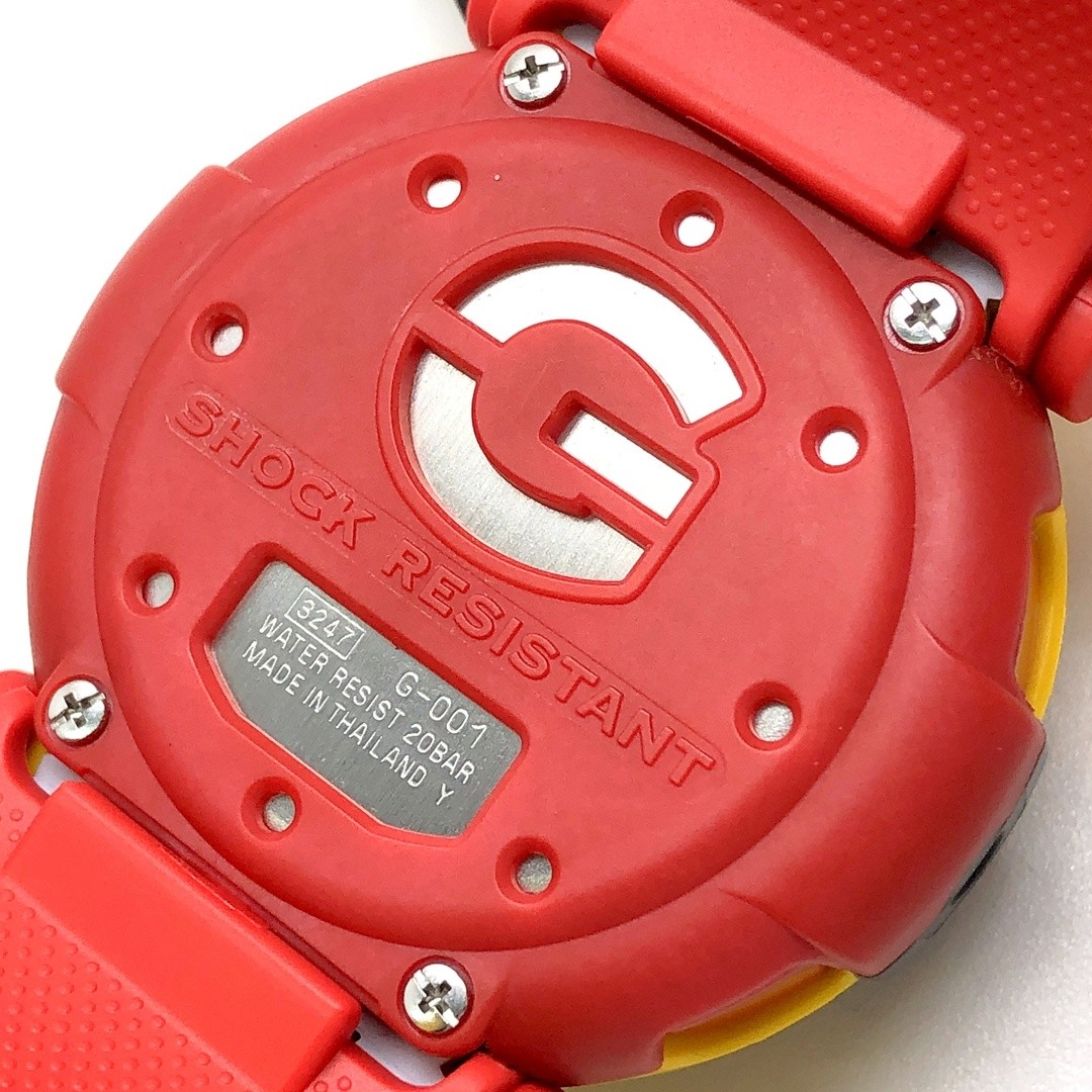 G SHOCK G 001 9 Reissue Jason Capsule Tough Negzax Yellow DW 001J Reproduction M
