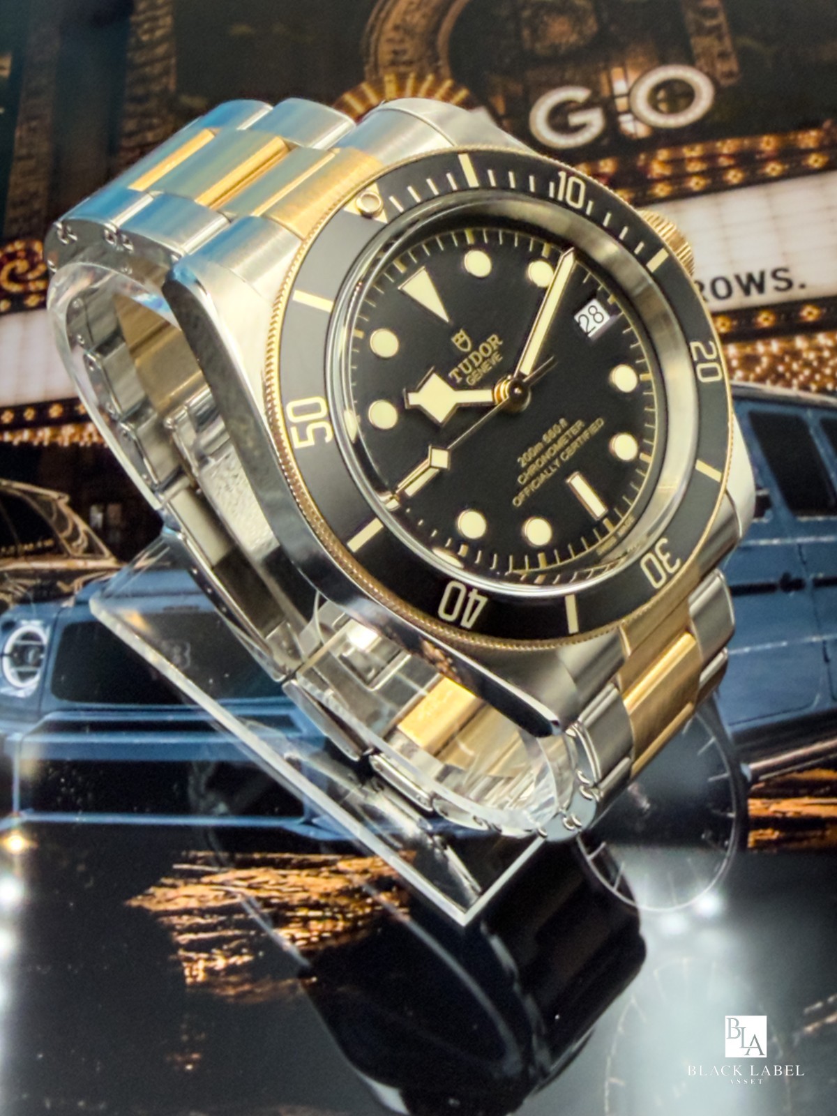 Tudor Black Bay S&G M79733N-0008 Black Dial 41mm Steel Gold Box Papers 2020
