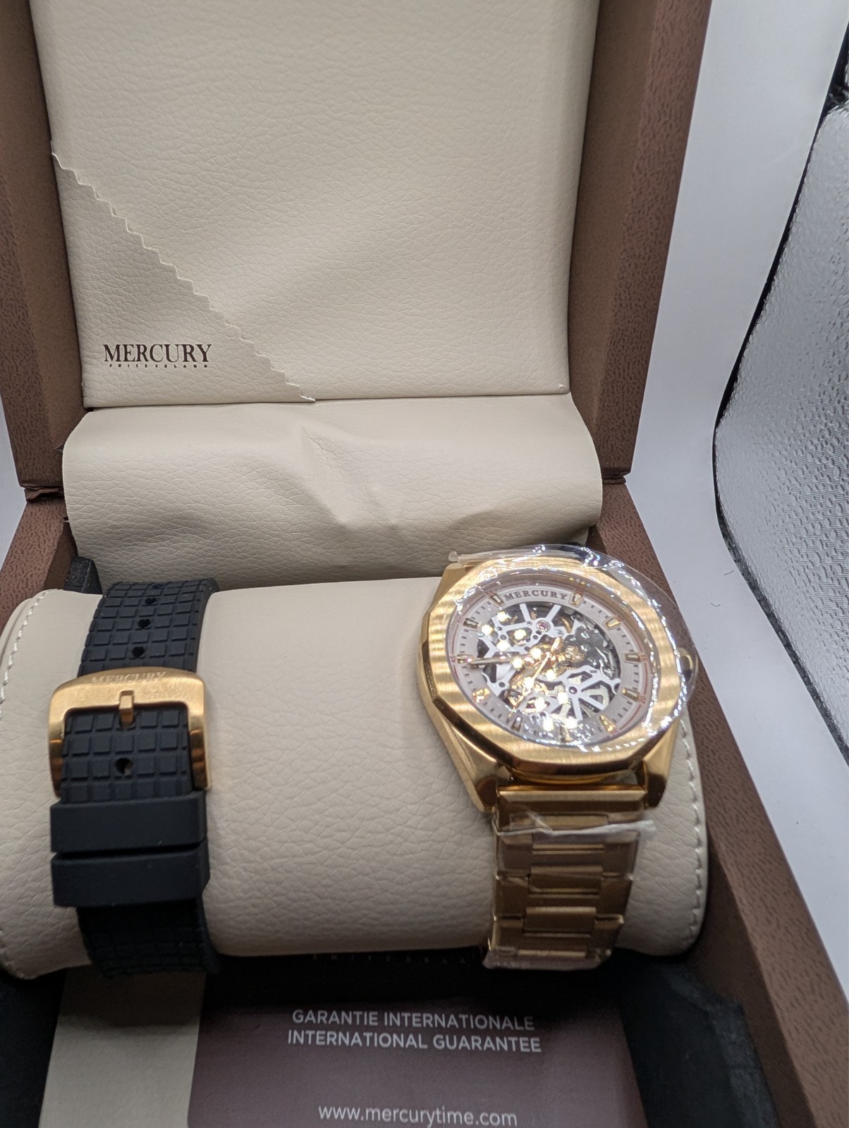 Mercury – Skeleton – Automatic Swiss Made Watch – MEA484SK-GG-2