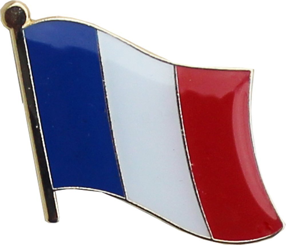 France Country Flag Bike Motorcycle Hat Cap lapel Pin
