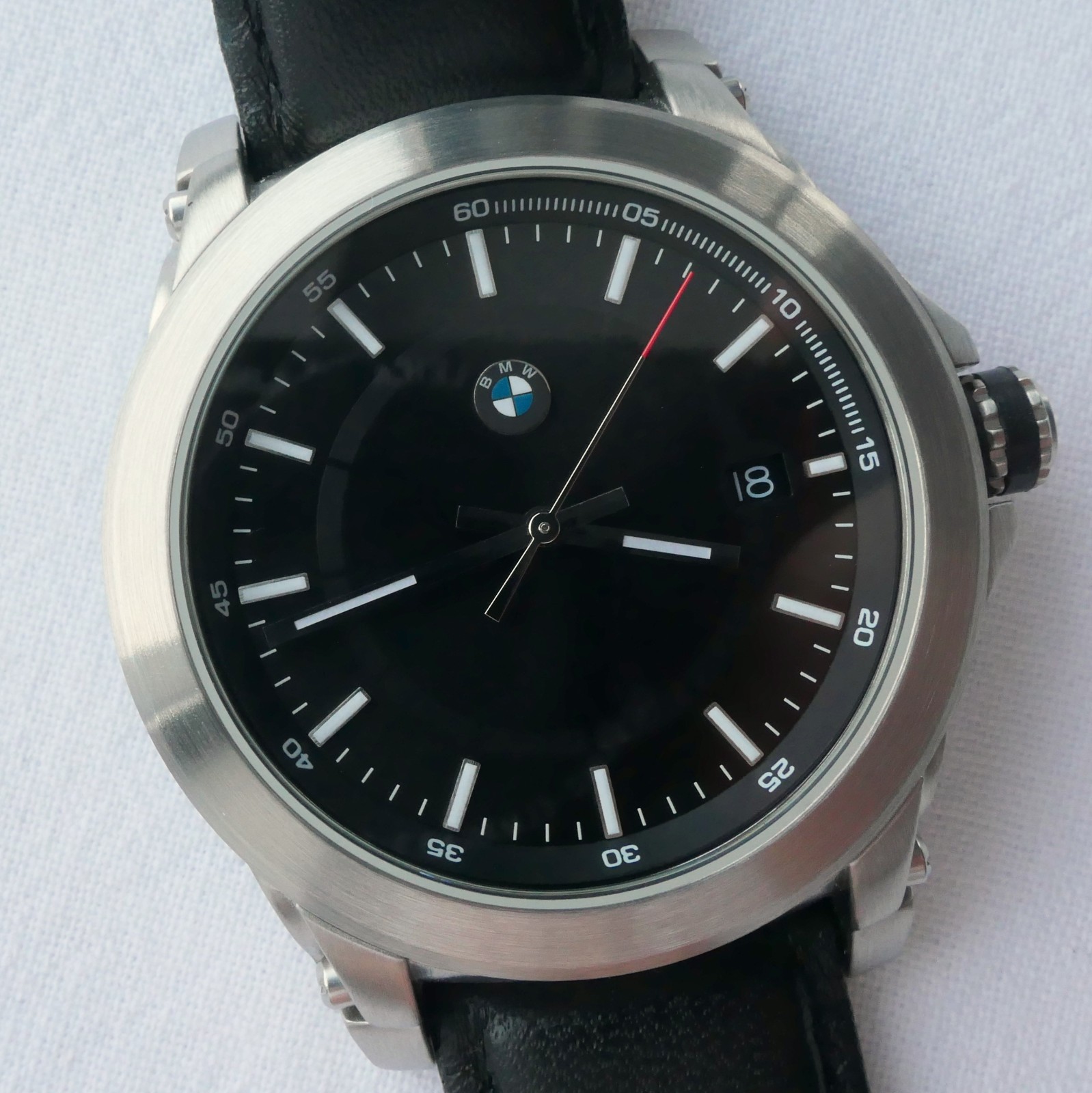 BMW Classic Pilot Racing Driver Sport Car Accessory Swiss Movement Luxury Watch
