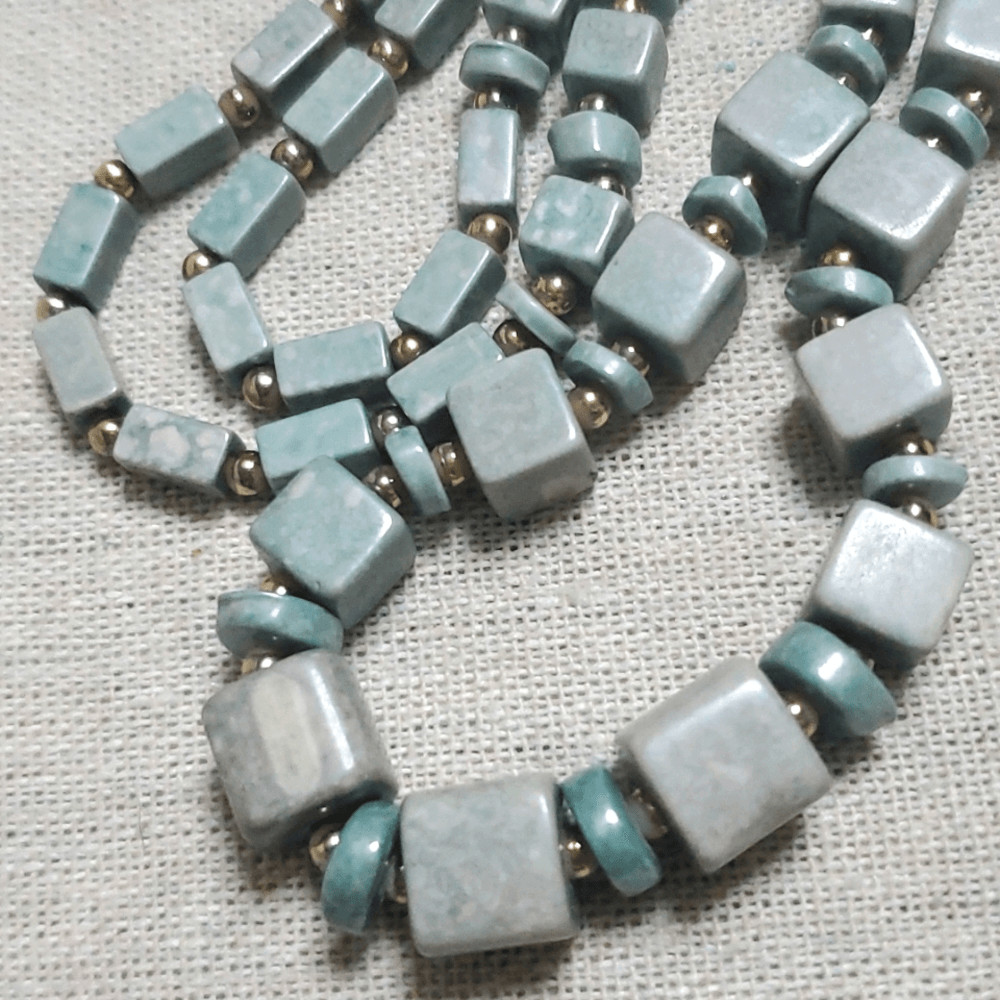 Vintage Native Stone Necklace