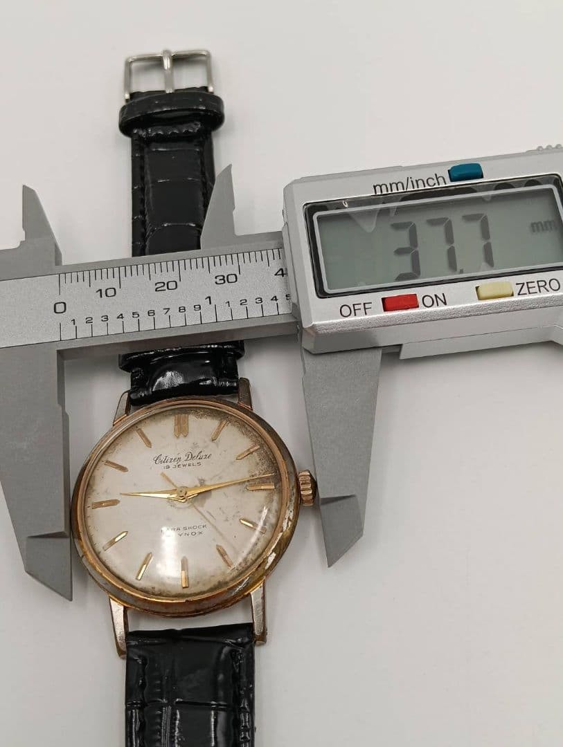 [Overhauled] Citizen Deluxe 19 Jewels Hand-wound Watch