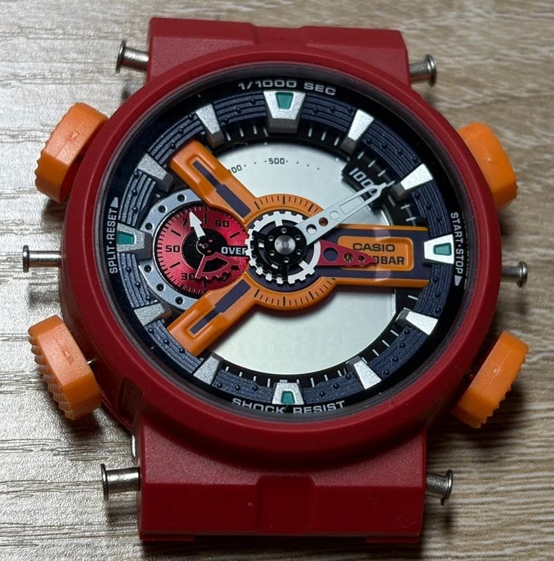 CASIO G-SHOCK GA-110PS Evangelion Rei Ayanami Limited Watch Japan