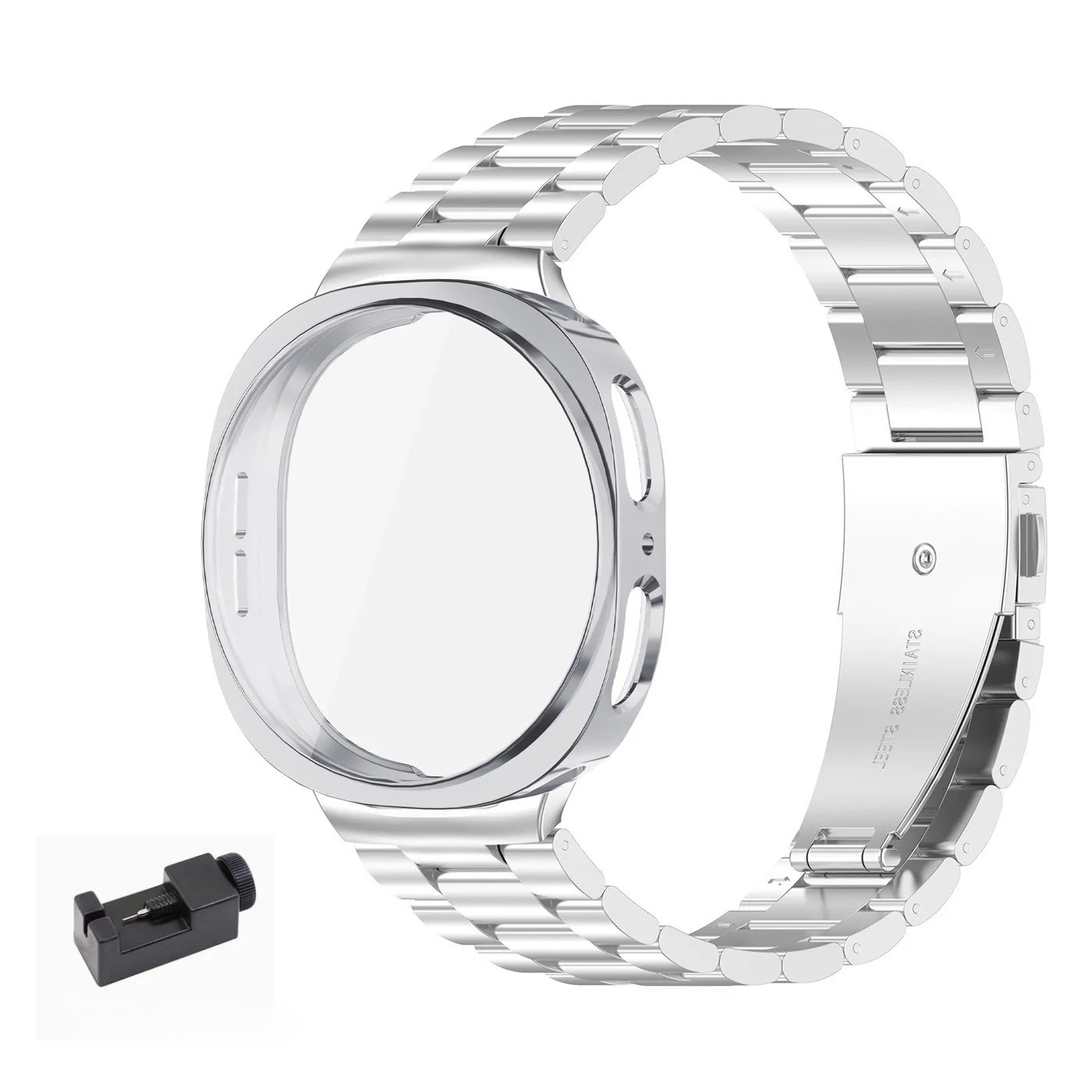 Metal Strap + TPU Case+ tool for Samsung Galaxy Watch 8 40mm 8 44mm Steel Bands