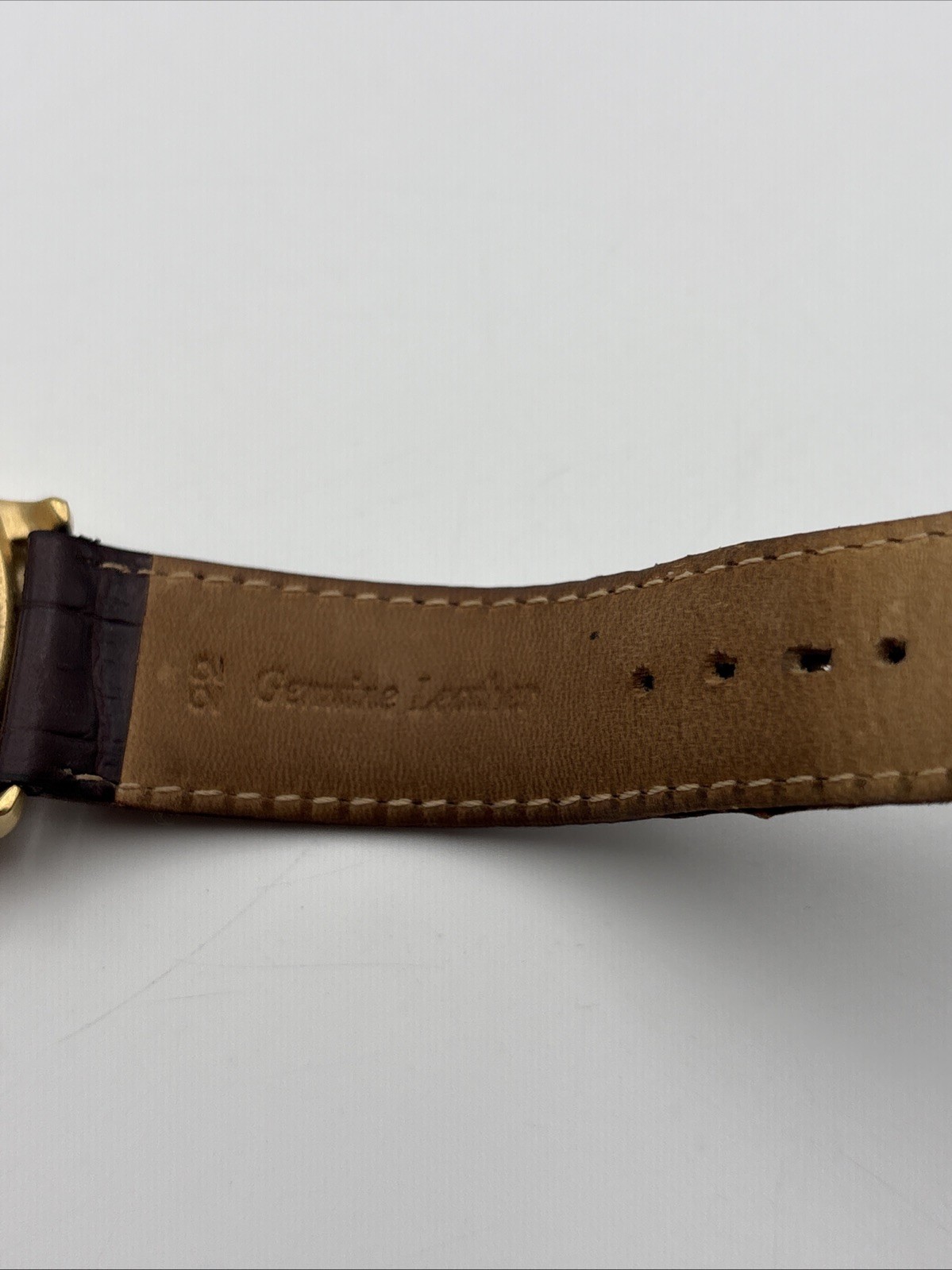 Stauer 1930 Dashtronic Automatic Watch Gold Tone 21 Jewel Jump Hour Style Runs