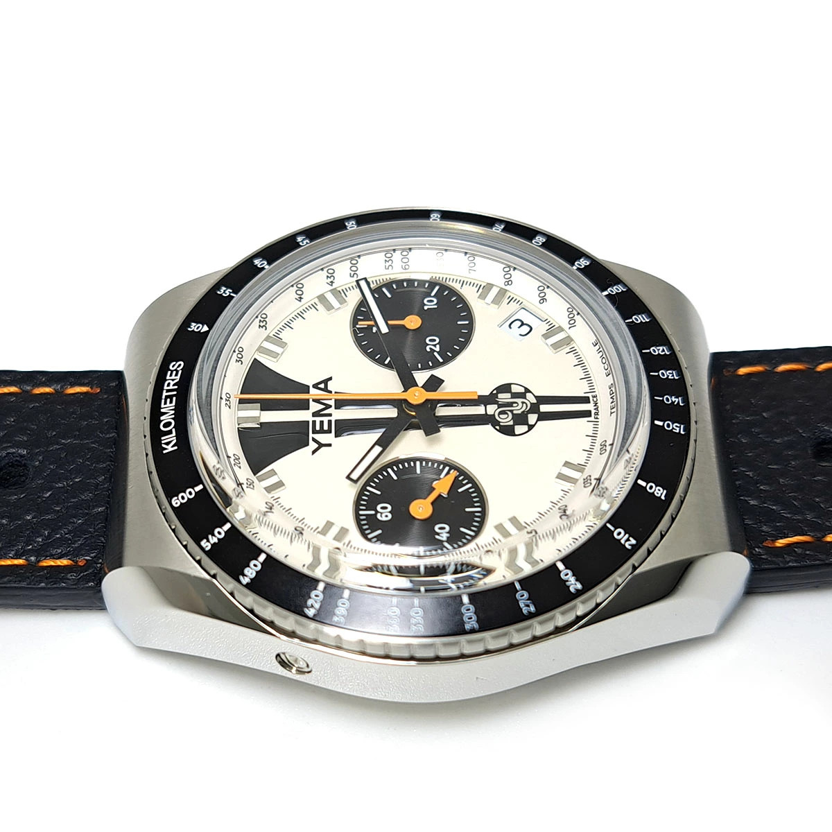 YEMA Meangraf Japan Edition YMEAN23JP-BA33RS Stainless Steel 39mm #TSW974