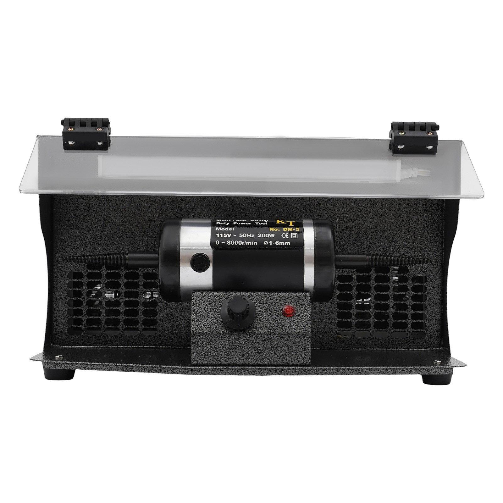 Polishing Machine with Dust Collector, Variable Speed Bench Polishing Grinder